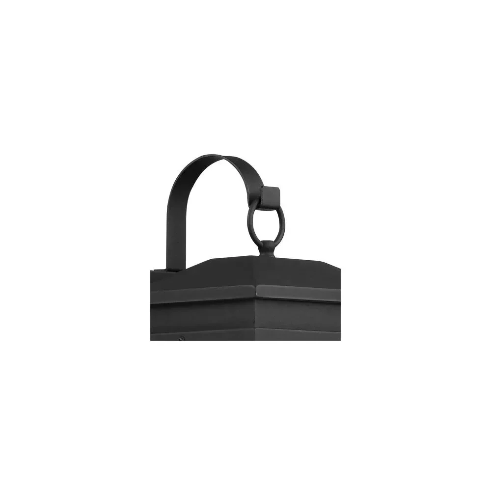 Rotherfield Vintage Outdoor Wall Light Fixture Black Lantern 2-Light 17